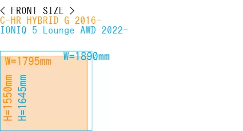 #C-HR HYBRID G 2016- + IONIQ 5 Lounge AWD 2022-